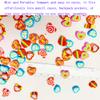 400PCS Mini Cute Heart Erasers for Kids Bulk,Fun Erasers for Classroom Back to School Party Gift (Heart, Mini) view 2