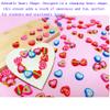 400PCS Mini Cute Heart Erasers for Kids Bulk,Fun Erasers for Classroom Back to School Party Gift (Heart, Mini) view 4