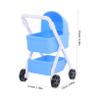 Abaodam Miniature Dollhouse Stroller Realistic Scale Carriage for Creative Play Fully Assembled Doll Pram for Dollhouse Decoration and Imaginative Fun view 2