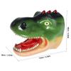 BESPORTBLE Interactive Dinosaur Head Hand Puppet for Realistic Rubber Role Play Puppet for Storytelling and Imaginative Activities Enhances Communication Skills and Parent Bonding Rex view 2