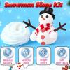 Do You Want to Build a Snowman,2 Pack Large-Capacity Slime Kit with Snowman Accessories,Build, Melt & Rebuild Fun,Desk Toy for Kids,Christmas Stocking Stuffer view 4