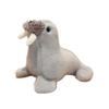 Xshelley 7.8 inch/Realistic Sea Lion Plush Toy,Simulation Sea Lion Doll,Plush Toy Stuffed Animal,Boy Girl Toys,for Kids Gifts Furniture Decoration (Grey) view 1