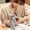 Xshelley 7.8 inch/Realistic Sea Lion Plush Toy,Simulation Sea Lion Doll,Plush Toy Stuffed Animal,Boy Girl Toys,for Kids Gifts Furniture Decoration (Grey) view 2