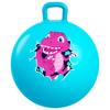 U&C Planet Hopper Ball 18 Inches Bouncy Ball with Handle for Kids Age 3-6 - Blue Dinosaur view 1