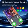 R36 Ultra Retro Handheld Game Console, with 128G Built-in 40000+ Games, 3000mAh Rechargeable, Support 20+ Simulators, Linux System, 4.0 Inch IPS Screen Portable Pocket Arcade (Transparent Black) view 4