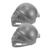 Alipis 2pcs Boy Girl Roman Helmet Hat Comfortable Cosplay Accessories for Historical Theme Parties Role-playing Events and Festivals Lightweight and Unique Design for Boy Girl view 1