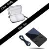worfty Case for Analogue Pocket Handheld Game Console, Game Player Storage Bag Compatible with Analog Pocket(Case Only) (Black) view 2