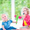 Huraoerrrr Random Color Baby Hammer Toys, Squeaky Hammer Toy Plastic Percussion Sounding Funny Squeaky Toys for Kids view 4