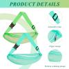2PCS Mesh Beach Bag,Shell Bags for Beach, Fanny Pack Shell Bags for picking up shells for adults with Adjustable Straps for Collecting Seashells Rocks for Boys Girls - Beach Vacation Essentials view 3