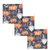 Qilmy Pumpkin Gnome Baby Washcloths 5 Pack, Absorbent Soft Cotton Newborn Muslin Washcloths Face Towels, 12 x 12 Inch view 2