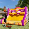 Wellcomer 13x10x10 Ft Inflatable Basketball Hoop Shot with Blower, 5 Hoops, 4 Balls, Portable Inflatable Basketball Game Ideal for Organized Events, Carnivals, Birthday Parties, Festivals view 2