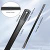 2 Pcs 85cm/33.5inch Bronze Garden Swing Replacement Bars for Safely Connecting The Swing Seat to The Frame, Metal Elliptical/Rectangular Bars view 2
