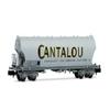 ARNOLD HN6706 SNCF, 4-axle Cereal Hopper Wagon Cantalou, ep. IV Freight Wagons view 1