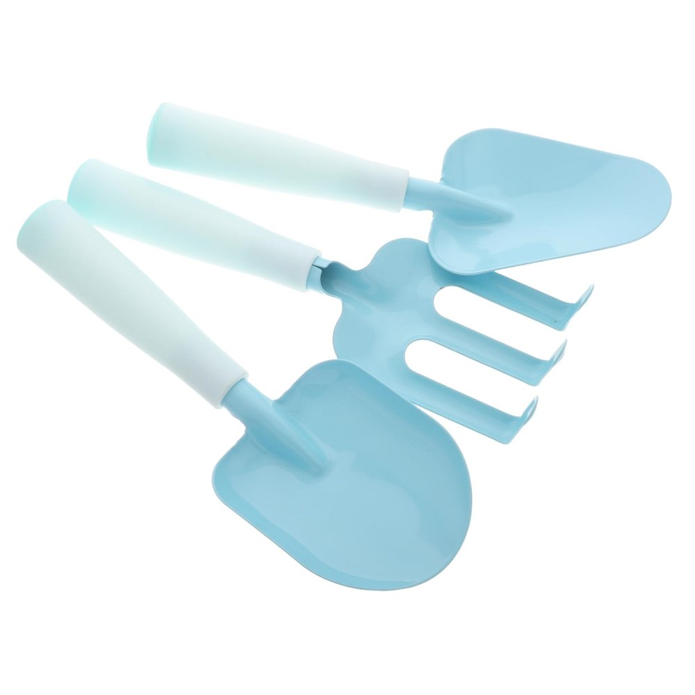 ibasenice Boys and Girls Garden Tools Outdoor Play Rake Trowel Shovel for Building Sensory Play