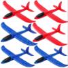 CACASO 6 Pack Foam Airplanes Toys,17.5" Large Glider Airplanes for Kids Toddler,Airplane Toys with 2 Flight Mode,Flying Styrofoam Plane for Outdoor Sport,Birthday Party Favors view 1