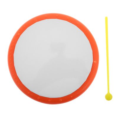 Abaodam Boy Girl Hand Drum Plastic Boys and Girls Drum Sticks Educational Musical Instrument Develops Coordination Skills