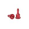 ABZEKH Drone Accessories for Aluminum Alloy Remote Control for DJI RC N1/RC N1C/RC N2/RC N3 Air 3S/Mini 4 Pro/4K/Mavic 3/Neo/Flip Thumb Rocker Stick(Red) view 1