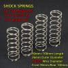 Bearing Steel Shock Absorbers Spring for ARRMA 1/10 Outcast/Kraton 1/8 Mojave 4S,4PCS Thick Wire Diameter 26MM Extra Hard Shock Spring Absorption RC Damping Spring Upgrade -Front 90mm/Rear 100mm view 2