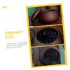 BESPORTBLE Wooden Go Chess Pieces Storage Pot for Adults 10-inch Size Sturdy Jujube Wood Lid for Home or Travel Chess Games view 4