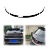 3PCS Compatible For Porsche Macan Mid 2019-2023 Rear Spoiler Trunk Wing Lip ABS Glossy Black Carbon FIber(18 To Up Carbon Look) view 2