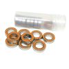 1pcs SMR103 2RS 3x10x4 mm ABEC7 Bearing MR103 SMR103C S623 S623C RS 2RS 3 * 10 * 4 mm Stainless Steel Hybrid Ceramic Ball Bearing(SMR95C-2OS 5x9x3mm) view 3