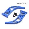 YRhXAF RC Part Metal Diffuser Supports Rear Wing Support Frame Compatible with 1/7 Infraction Limitless RC Car Upgrade Parts(Blue) view 3