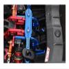 YRhXAF RC Part Metal Diffuser Supports Rear Wing Support Frame Compatible with 1/7 Infraction Limitless RC Car Upgrade Parts(Blue) view 4