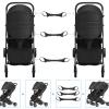 3Pcs/Set Twin Strollers Adapters Join Two Single Strollers Easily Pushchair Couplers view 4