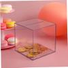 Abaodam 1pc Acrylic Daily Use Saving Pot Creative Container for Boys and Girls and Adults Sturdy Piggy Bank for Home Decoration Unopened Money Jar view 2