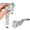 3D Printed Snow Leopard, 8.3" 3D Printed Animal, 3D Printed Toys for Stress Relief, Easter Eggs Animals Figurines, Easter Basket Stuffers Toys for Boys Kids Teen 5-7 4-6 8-12 (Snow Leopard Toy) view 1