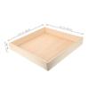 BESPORTBLE Sand Tray Wooden Sandbox for Indoor Outdoor Activities Wooden Construction Compact Design for Playtime view 2