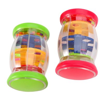 BESPORTBLE 2pcs Music Education Rain Stick Raindrops Tube Shaker Rain Stick Toys Handmade Safe Enhance Parent-boy Girl Bonding Random Color