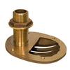 2.5 in. Bronze Combo Scoop Thru-Hull with Nut view 1