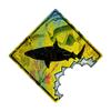14 in. Novelty Sign - Shark Bite Crossing view 1