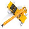 1-55 Scale Diecast Model Mobile Crane Yellow view 1