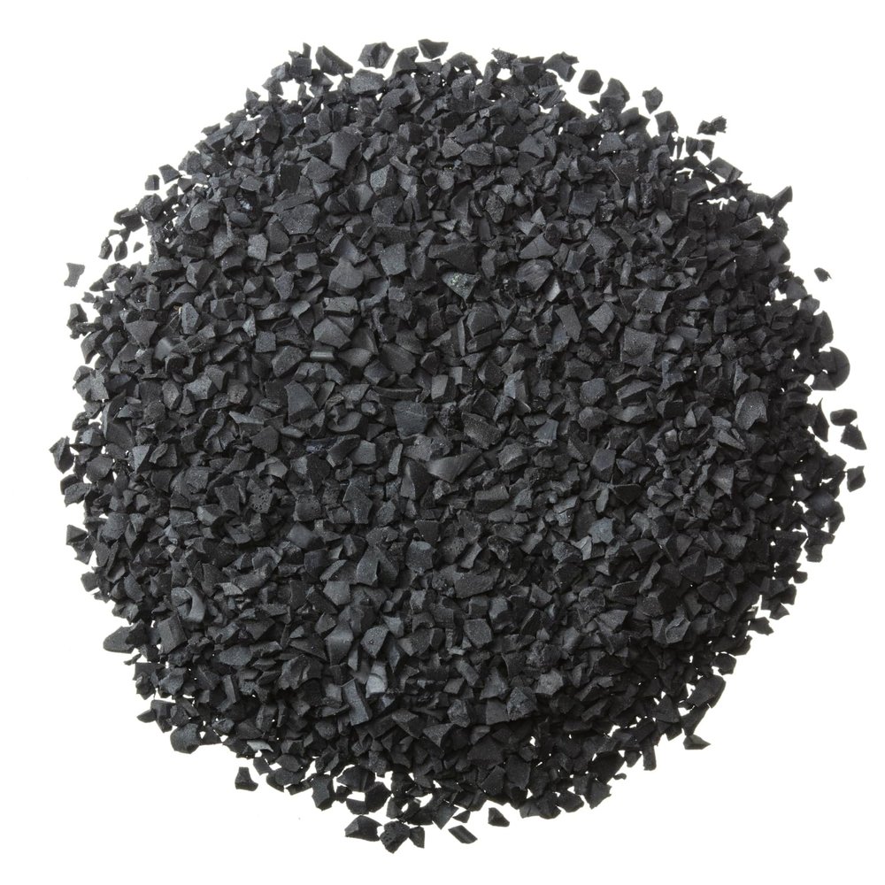 Fast Patch Poured-in-Place Surfacing Repair Kit Fix Rubber Playground (Black, Small)