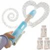 SoapScribe Magic Bubble Pen Writer  Creative Bubble Toy for Kids, Boys & Girls | Fun Bubble Gun Style Wand Art Writes on Water, Windows, Sidewalks | Indoor Outdoor Drawing Activity (Blue) view 1