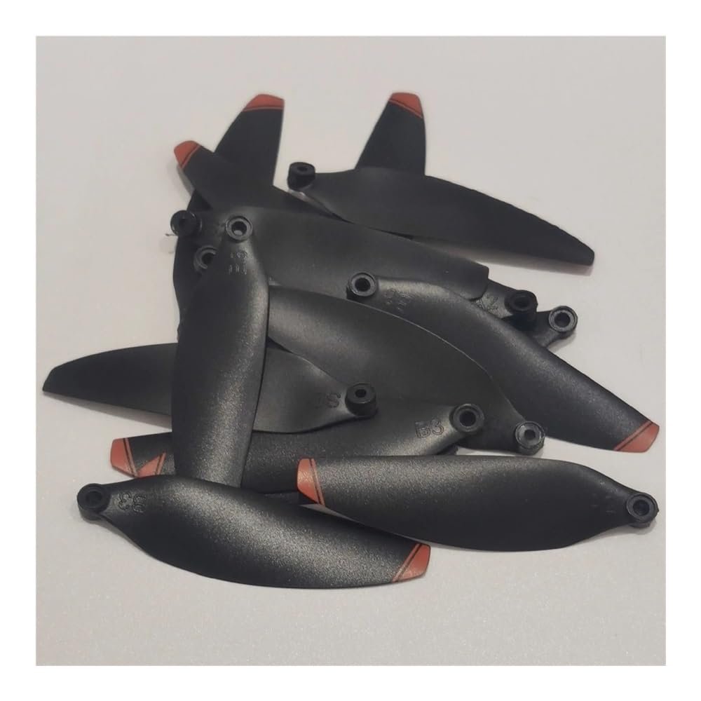 16PCS Fit for RG608Pro Drone Spare Parts RG608 PRO Foldable Brushless RC Quadcopter Propeller Blade Accessories Wing Maple Leaf