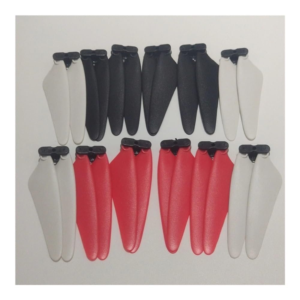 12PCS Fit for F11 F11S Drone 3 Colors Folding Blade CW CCW Propellers
