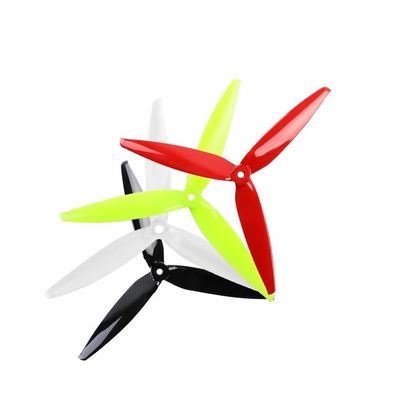 10Pairs(10CW+10CCW) Fit for Gemfan Flash 7040 7X4X3 3-Blade PC Propeller for RC FPV Freestyle 7inch Long Range LR7 Drones DIY Parts(10Pairs Yellow)