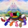 12pcs Baby Axolotl with Egg, 3D Printed Articulated Colorful Fidget Baby Axolotl, Tiny Animal Figures BA001-SET-RBW1 view 3
