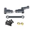 SERBNOPG for Mjx for Hyper Go 14301 14302 1/14 Metal Steering Group Transmission Components Remote Control Car Accessories Parts Upgrade Replacement RC Car Upgrade Part(Gray) view 1