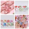100pcs Mini Resin Duck,15 mm Dollhouse Dcor for Aquarium Decor Micro Fairy Garden Landscape Hide,Seek Party Toys,Easter Basket Stuffer, Gift for All Ages (Glitter-Multicolour) view 4