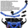 BRCatWPark RC Aluminium Upgrades Part for 1/10 Slash Rustler Stampede 4X4 VXL BL-2s Hoss 4WD VXL,Arm,Shock,Drive Shaft,Caster Block,Steering Blocks,Stub Axle Carriers,Steering,Links,Tower,Navy Blue view 3