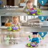 Baby Toys 6-12 Month, Musical Crawling Turtle, Infant Toys for 6 7 8 9 10 Month Old Boy Girl, Christmas Bilingual Baby Gifts for 3-6-9-12 Months Educational view 2