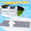 AirMyFun White Bounce House for Kids 3-10, Bounce House with Blower, Slide and Ball Hoop, Inflatable Bounce House Jumping Castle for Indoor Outdoor Fun, Inflatable Bouncer Made of Thick Material view 4