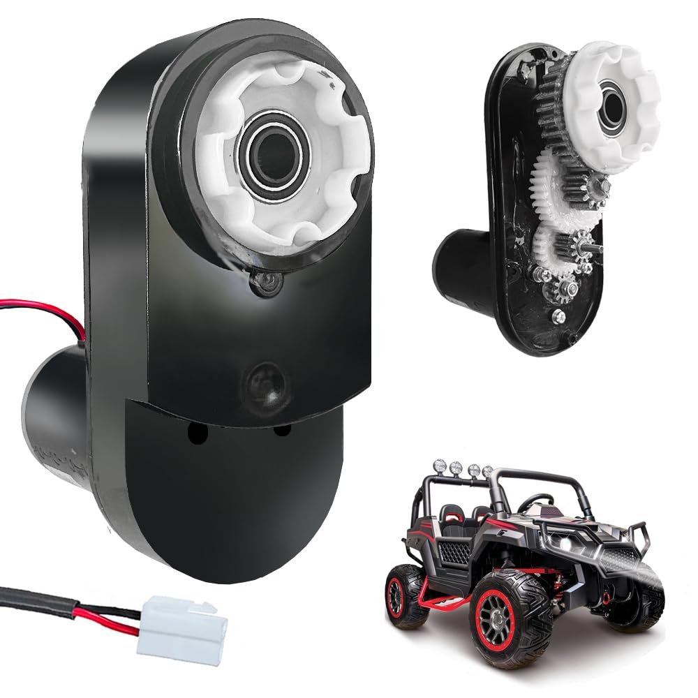 24V Motor Gearbox for Ride On Toys Car 5000RPM High Power Motor for Power Wheels,High Speed Huffy Torex 24V Parts,Fast Motors,UTV,ATV,150W,18&20V