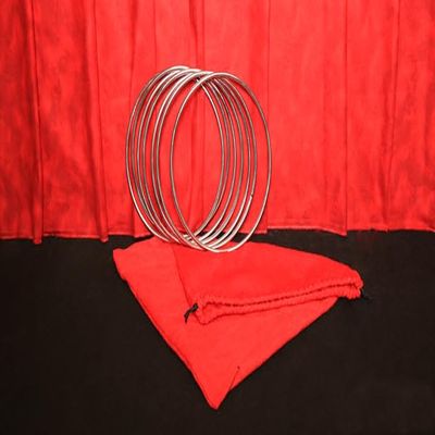 8" Linking Rings SS (7 Rings) by Mr. Magic - Trick