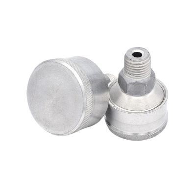 NFRFK Capacity3ml 6ml 12ml 18ml 25ml 50ml 100ml Aluminum Grase Oil Cup Oiler Screw Cap Hit & Miss Gas Steam Tractor Fuel Engines Motor(M14x1.5 12ml)