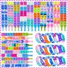 200PCS Pop Bracelet Party Favors Fidget Bracelet It Birthday Party Favors for Kids Goodie Bags Stuffers Classroom view 1